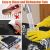 6pcs 13in x 15.7in 8 Mil Non-Stick Double-Sided BBQ Grill Mats(Black) for Electric Grill Gas Charcoal BBQ