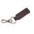US Stock-CALCA 6 Pack Personalized Leather Keychain Crazy horse leather boyfriend car key holder Keyfob, for Birthday Best Gift