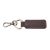 US Stock-CALCA 6 Pack Personalized Leather Keychain Crazy horse leather boyfriend car key holder Keyfob, for Birthday Best Gift