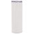 25pcs 20oz Taperless Sublimation Blank Skinny Tumbler Stainless Steel Insulated Water Bottle Double Wall Vacuum Travel Cup With Sealed Lid and Straw (White)