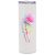 10pcs 20oz Taperless Sublimation Blank Skinny Tumbler Stainless Steel Insulated Water Bottle Double Wall Vacuum Travel Cup With Sealed Lid and Straw (White)