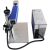 US Stock, CALCA 50W Fiber Laser Marking Machine For Personalized Laser Engraved Logo Custom Gift, With Raycus Laser + Rotation Axis