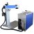 US Stock, CALCA 50W Fiber Laser Marking Machine For Personalized Laser Engraved Logo Custom Gift, With Raycus Laser + Rotation Axis