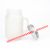 US Stock, CALCA 48 Packs 12oz Sublimation Frosted Glass Mason Jar Cup with Handle, Metal Lids & Plastic Straws