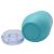 US Stock-CALCA 6 Pack 12oz Blue Wine Tumbler Double Wall Stainless Steel Insulated Eggshell Cup with lid for Gift
