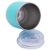 US Stock-CALCA 6 Pack 12oz Blue Wine Tumbler Double Wall Stainless Steel Insulated Eggshell Cup with lid for Gift