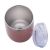 US Stock-CALCA 6 Pack 12oz Rose Gold Wine Tumbler Double Wall Stainless Steel Insulated Eggshell Cup with lid for Gift