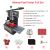 Full Set Manual Pad Printing Machine Kit(Printert&Ink Cup&Polymer Plate&Silicone Pads&Film&Brush)