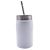 US Stock, CALCA 25pcs Sublimation Blanks Mason Jar Tumbler with Lids and Straws Stainless Steel 17OZ White Double Wall Vacuum Insulated Mug