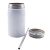 US Stock, CALCA 25pcs Sublimation Blanks Mason Jar Tumbler with Lids and Straws Stainless Steel 17OZ White Double Wall Vacuum Insulated Mug