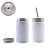 US Stock, CALCA 25pcs Sublimation Blanks Mason Jar Tumbler with Lids and Straws Stainless Steel 17OZ White Double Wall Vacuum Insulated Mug
