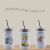 US Stock, CALCA 25pcs Sublimation Blanks Mason Jar Tumbler with Lids and Straws Stainless Steel 17OZ White Double Wall Vacuum Insulated Mug