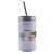 US Stock, CALCA 25pcs Sublimation Blanks Mason Jar Tumbler with Lids and Straws Stainless Steel 17OZ White Double Wall Vacuum Insulated Mug