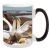 US Stock,36Pack 15oz Black Glossy Magic Mug Custom Ceramic Mugs With Handle Color Change Sublimation Blanks Cups Ceramic Coffee Mug