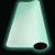 CALCA 23.6in x 164ft/60cm x 50m DTF Glow in the Dark Luminous Film Roll,Cold Peel
