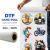 DTF Gang Sheets / Rolls Custom DTF Transfer Printing Images / Text for Heat Press Transfer Iron on Customize Image Text Print for T-Shirt / Hat / Bag